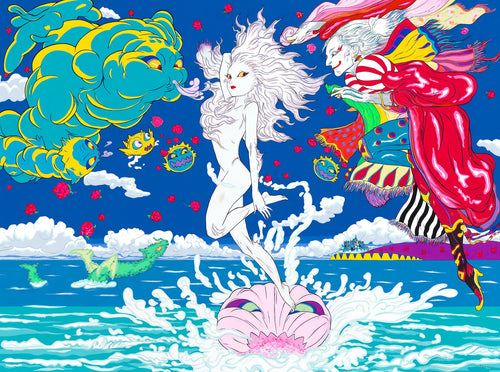 "Esperwave: The Birth of Terra" by Yoshitaka Amano